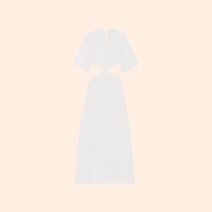 1HR SALE ⚡Reformation Tory Dress (Ivory)